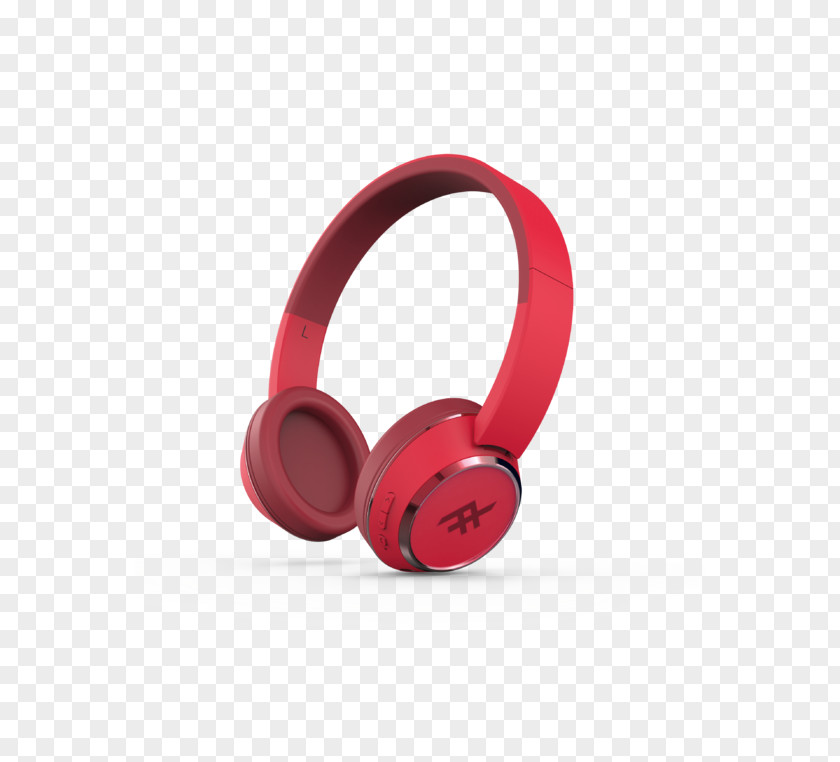 Red Headphones Microphone IFrogz Wireless Headset PNG