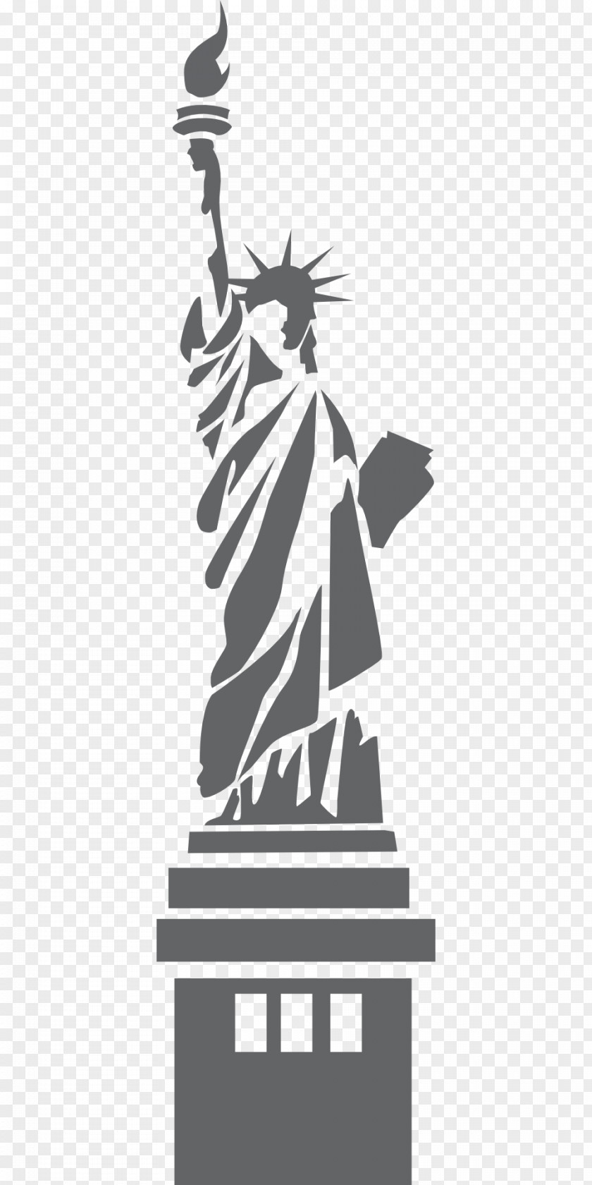 Statue Of Liberty Silhouette Clip Art PNG