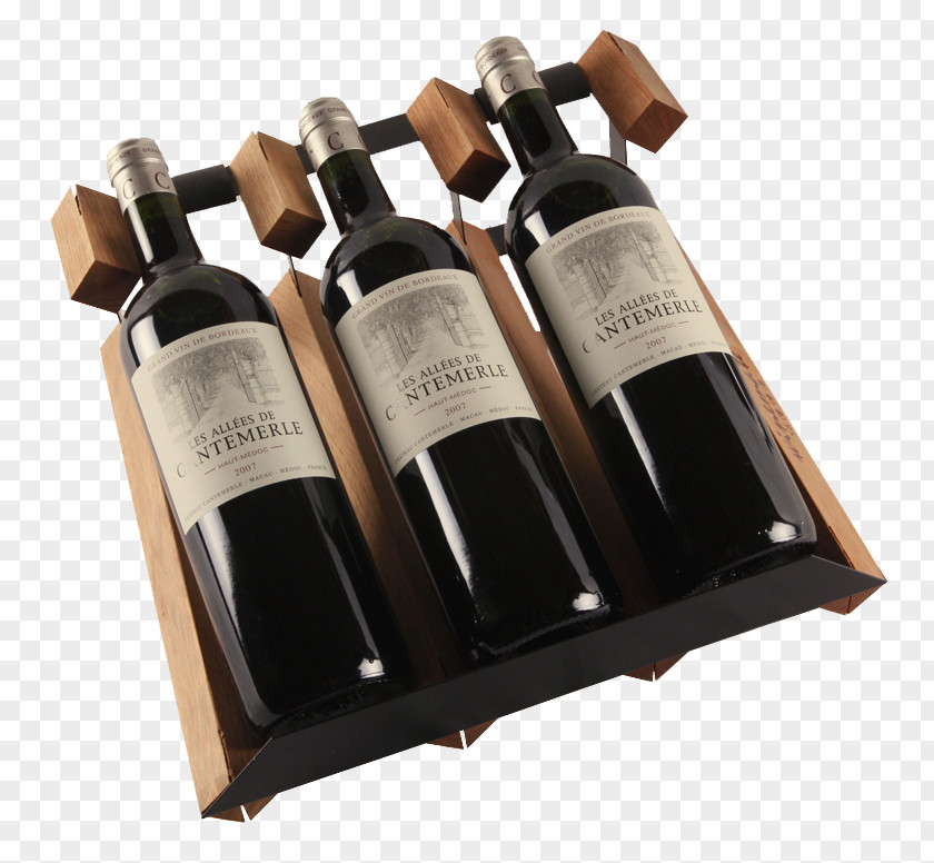 Can Raise Wine Rack Red Bottle PNG