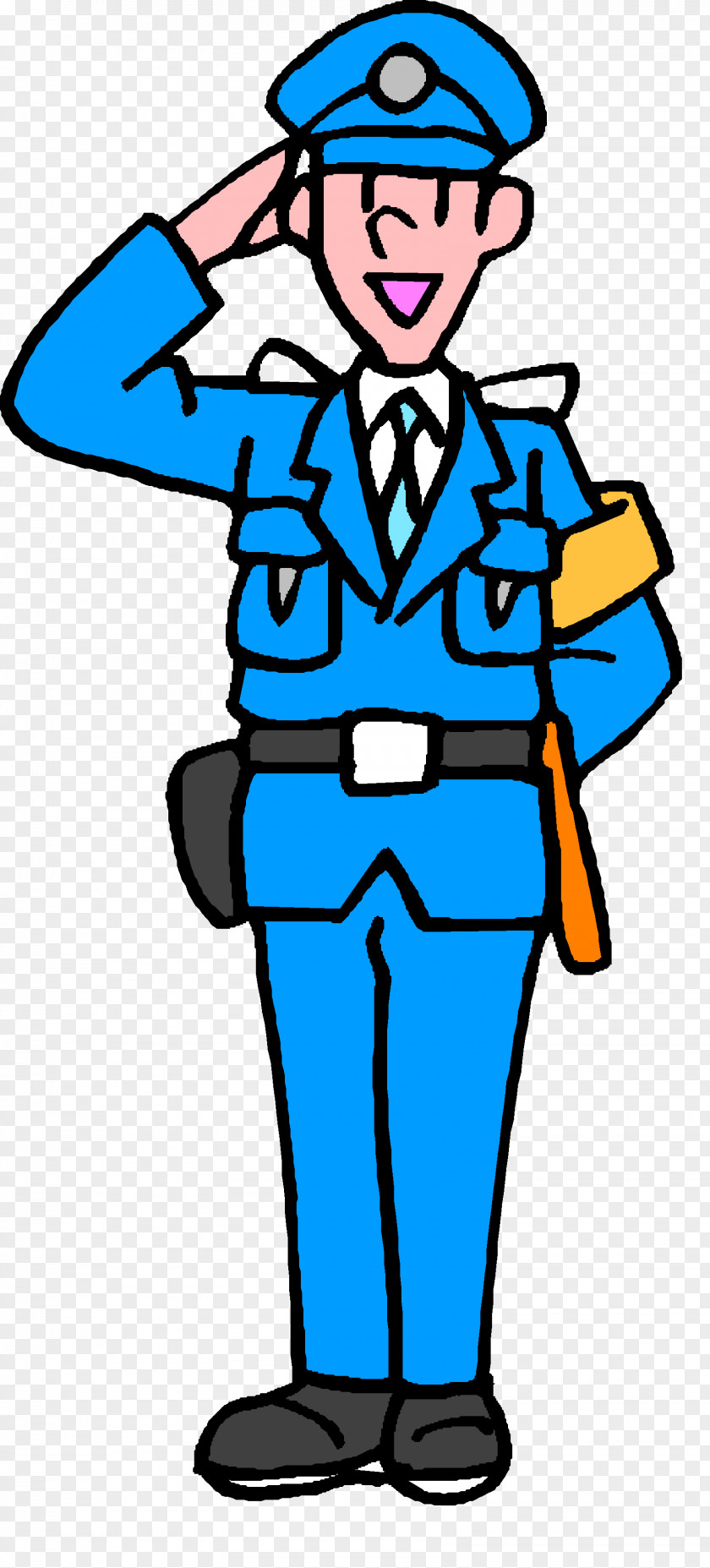 Policeman Security Guard Police Officer Crossing Clip Art PNG