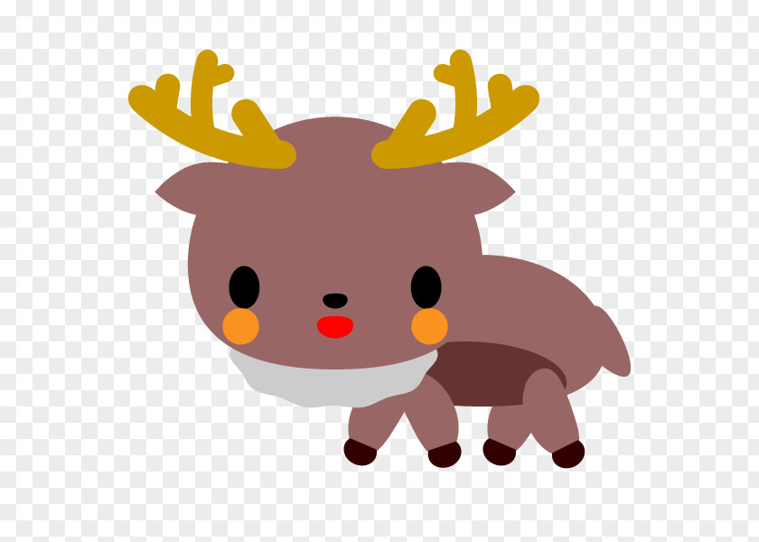 Reindeer Santa Claus Elk PNG