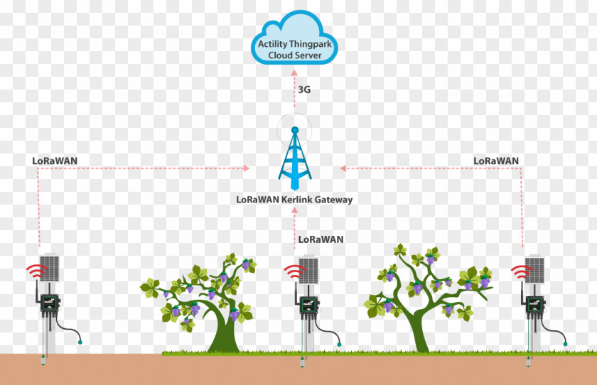 Smart City Technology Diagram Internet Of Things Libelium Precision Agriculture PNG