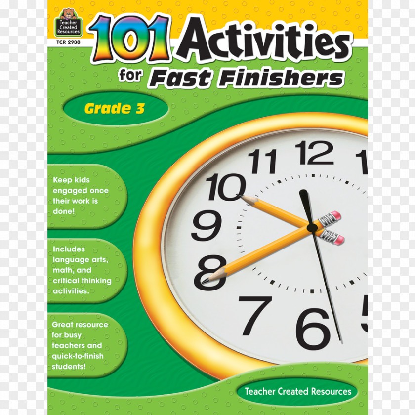 Third Grade 101 Activities For Fast Finishers: 3 Teacher First Grading In Education 1 PNG