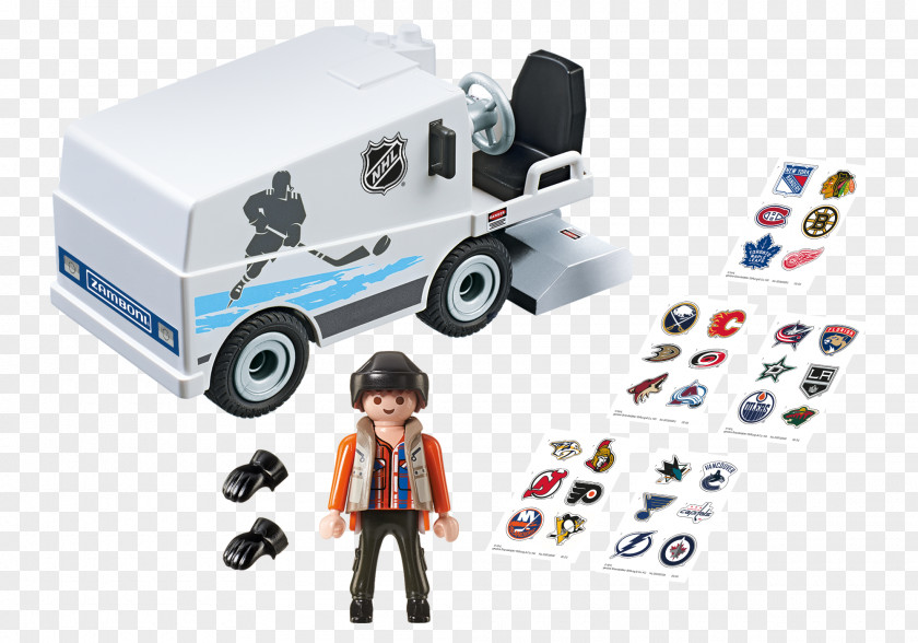 Toy The National Hockey League Ice Resurfacer Playmobil PNG