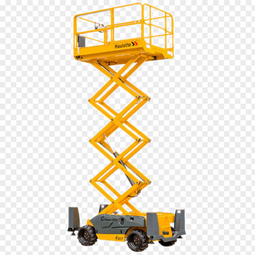 Aerial Work Platform Haulotte Подъёмник Elevator Ножничный подъёмник PNG