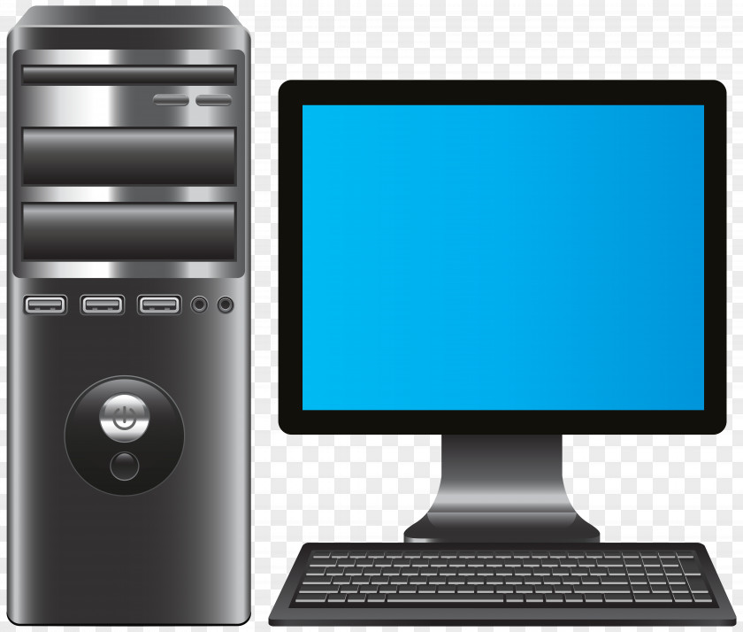 Computer Desktop Pc Laptop Computers Personal Clip Art PNG