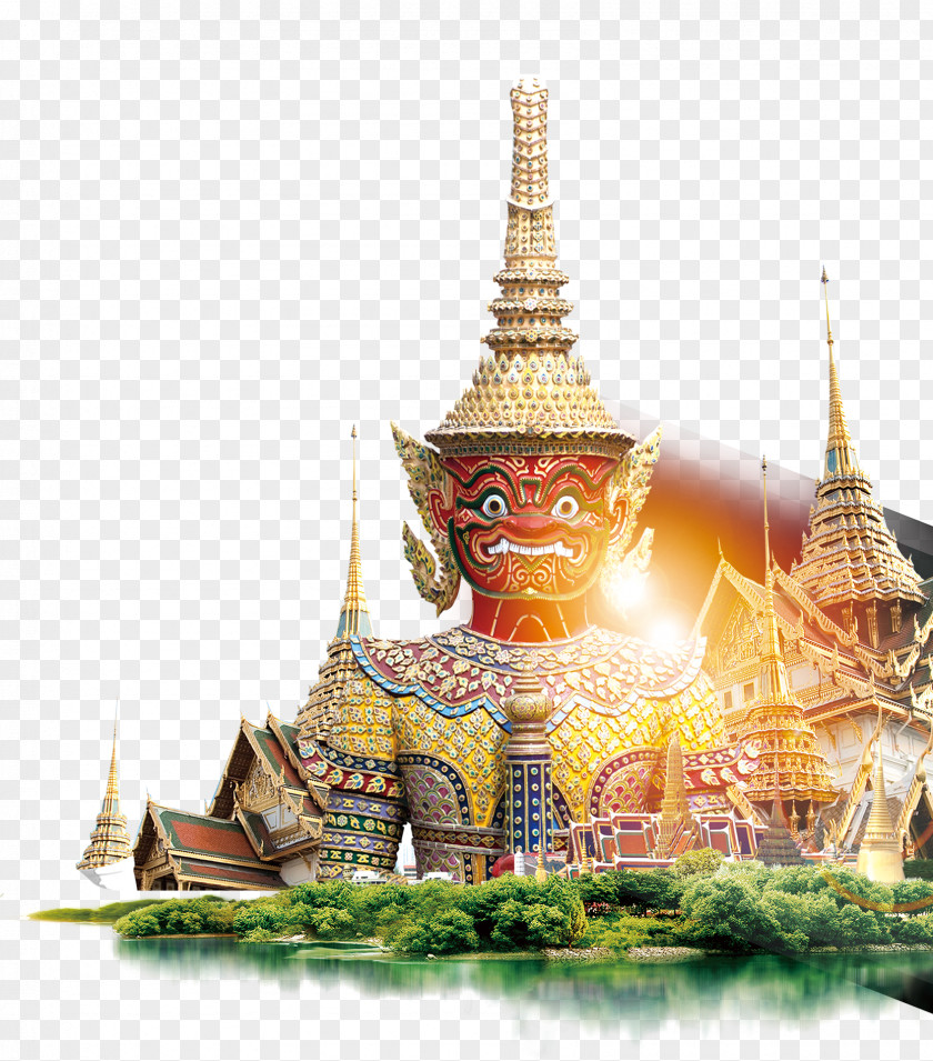 Thai Buddha Grand Palace Computer File PNG