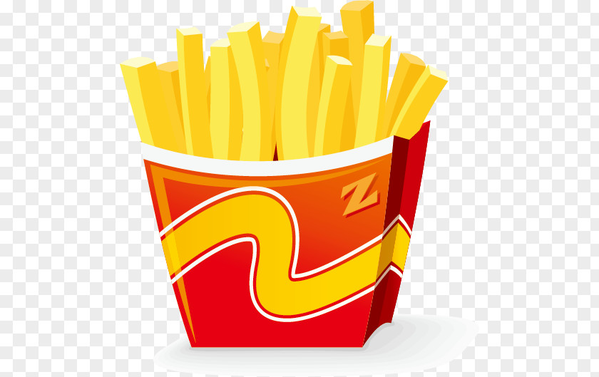 Vector Fries French Fast Food Fried Chicken Mashed Potato Cuisine PNG
