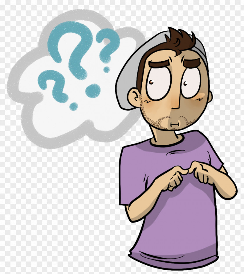Confused Drawing Face Clip Art PNG