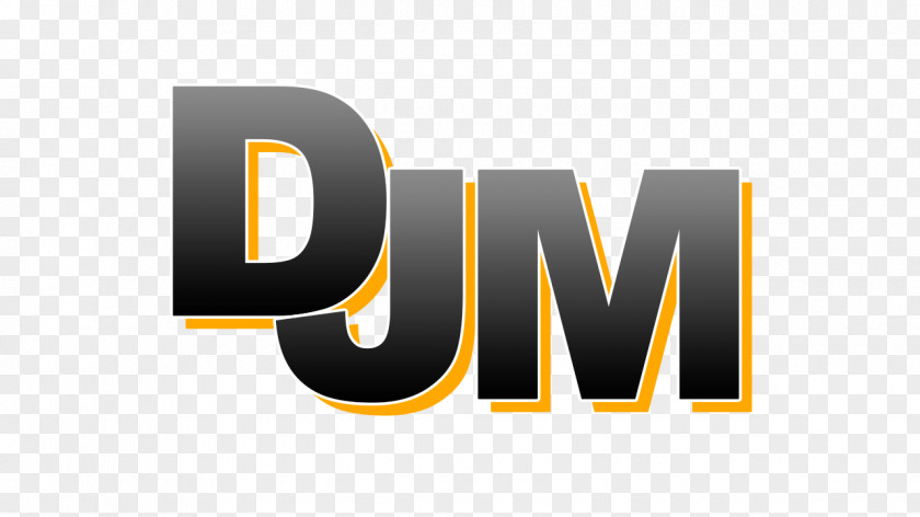 Design Logo Brand DJM Suspension PNG