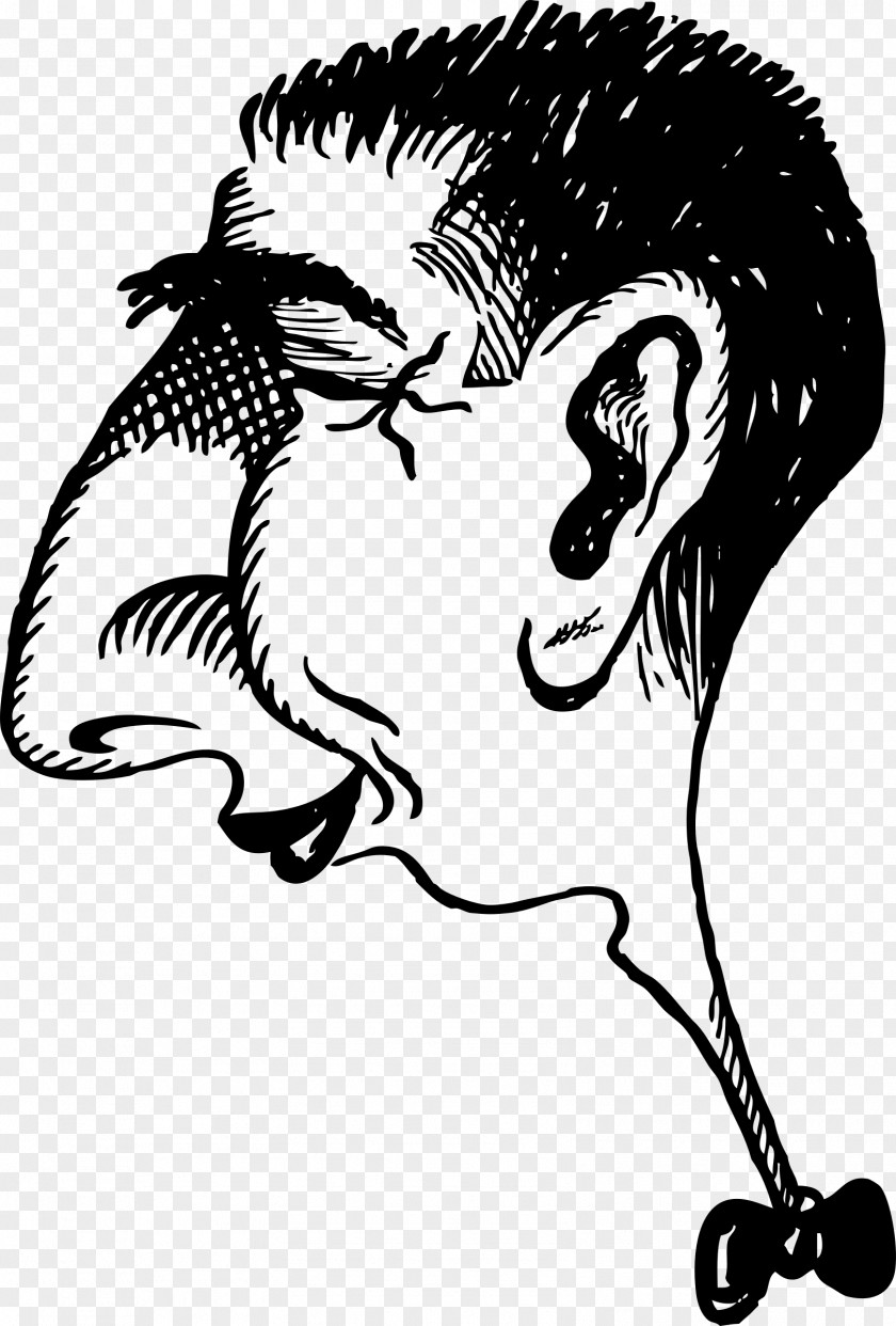 Exaggeration Drawing Line Art Caricature PNG
