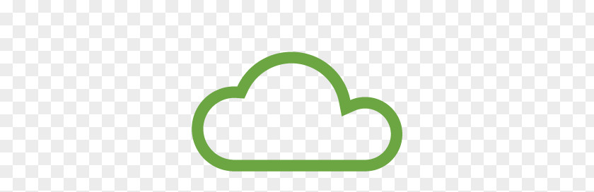 Green Cloud Line Clip Art PNG