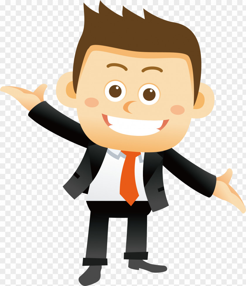 Happy People Cartoon Royalty-free Illustration PNG