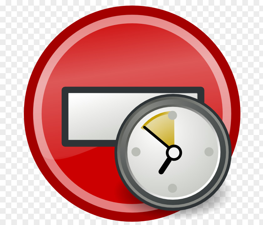 Technology Clock Information PNG
