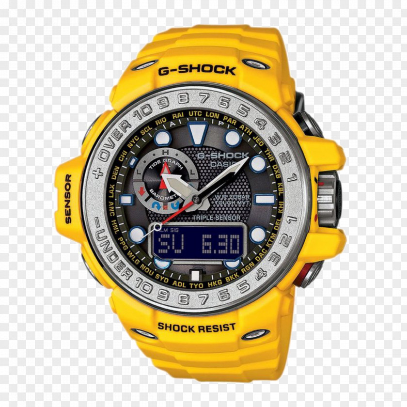 Watch G-Shock Master Of G GWG1000 Casio Wave Ceptor PNG