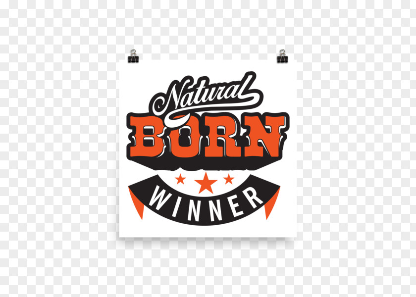 4s Shop Poster Logo Font Brand Natural Born Winner PNG