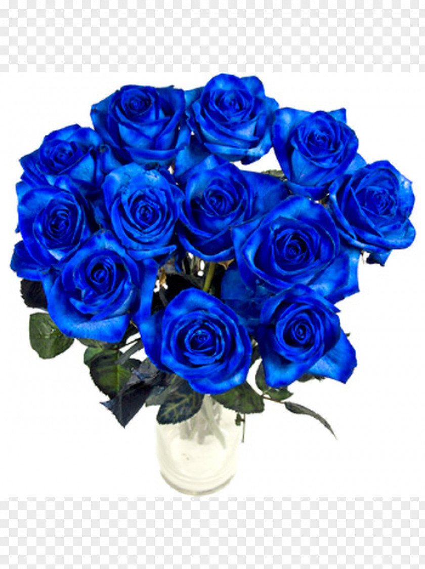 Blue Rose Cut Flowers PNG