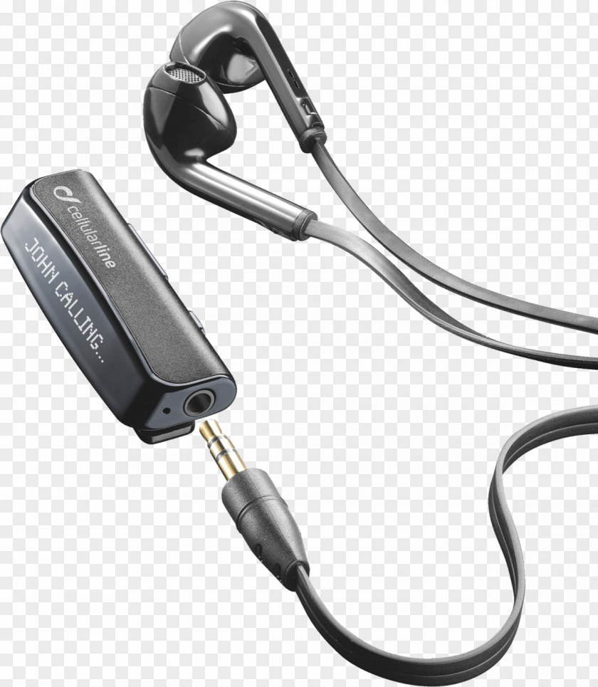 Headphones Headset CELLULAR LINE Clipvision Bluetooth Kulakiçi Kulaklık Wireless PNG