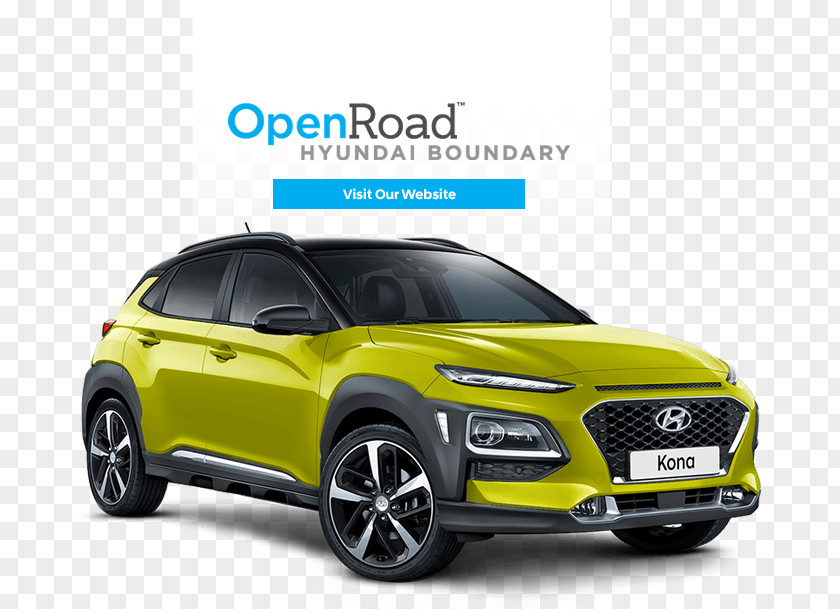 Hyundai Motor Company Car Kona Sport Utility Vehicle PNG