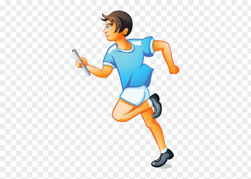 Team Run Relay Race Royalty-free Clip Art PNG