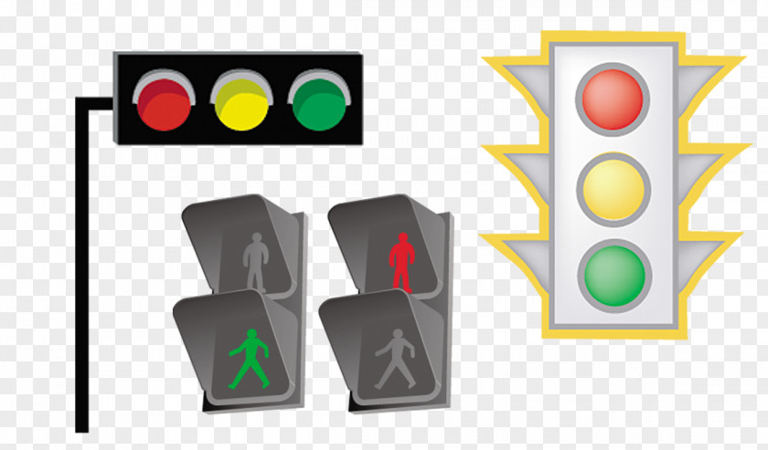 Traffic Light Display Board Red PNG