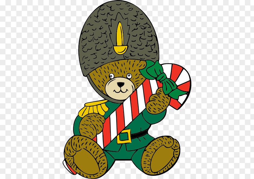 Christmas Bear Clipart Santa Claus Military Clip Art PNG