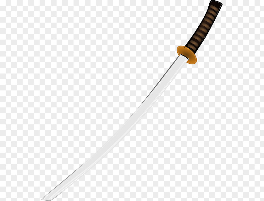 Japan Samurai Sword Image Cold Weapon Material Pattern PNG