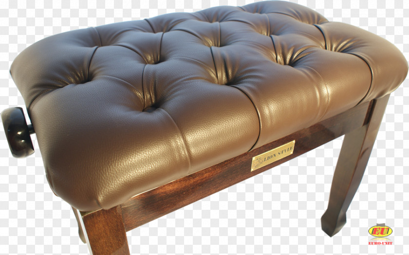 Piano Stool Foot Rests Chair Brown PNG