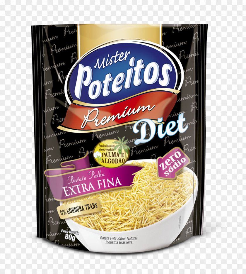 Potato Sticks Cereal Ingredient Packaging And Labeling PNG