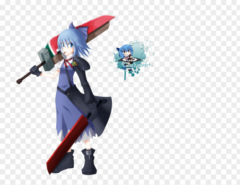 Advent Filigree Cirno Hidden Star In Four Seasons Video Games Cosplay Character PNG