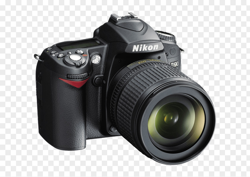 Camera Nikon D90 AF-S DX Nikkor 18-105mm F/3.5-5.6G ED VR D7100 Digital SLR PNG