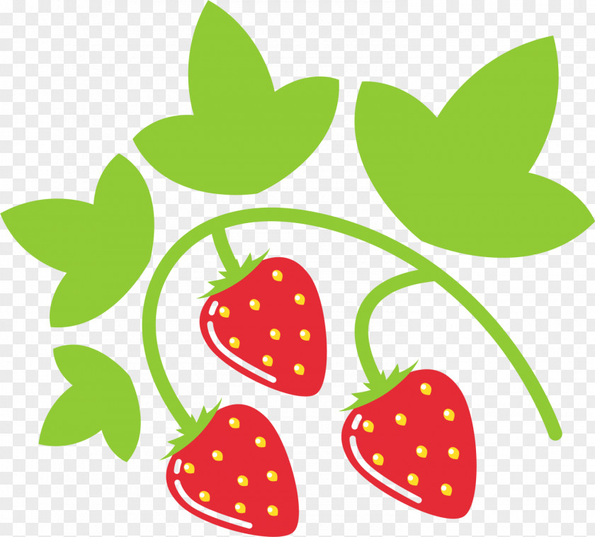 Hand Painted Red Strawberry Leaves Pie Leaf Drawing PNG