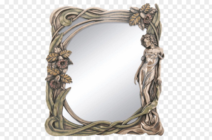 Mirror Art Nouveau Decorative Arts Deco PNG