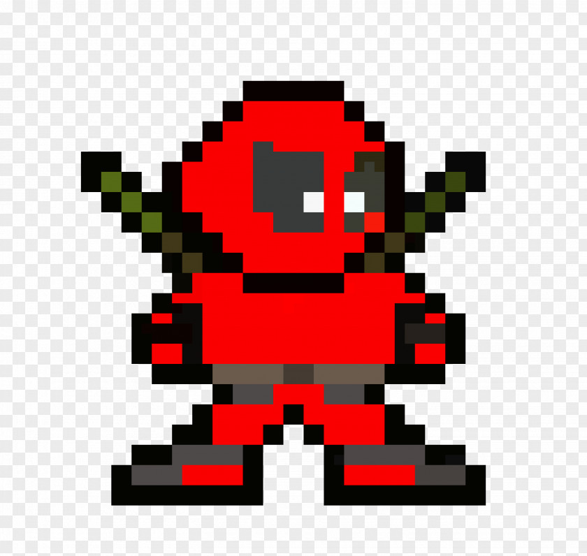 Pixel Deadpool Deathstroke Spider-Man YouTube Hulk PNG