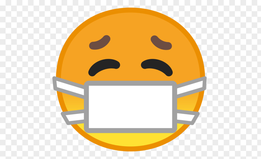 Chinese Copy Smiley Emoji Surgical Mask Emoticon PNG