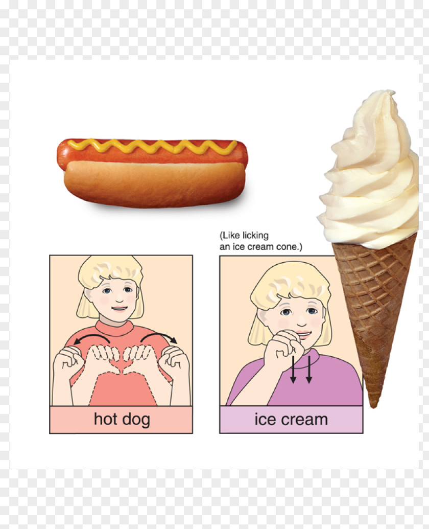 Ice Cream Food Signs Beginning Fast PNG