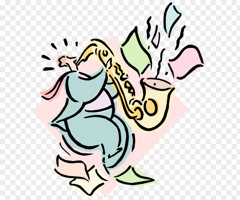 Sax Clip Art Image Illustration Graphics PNG