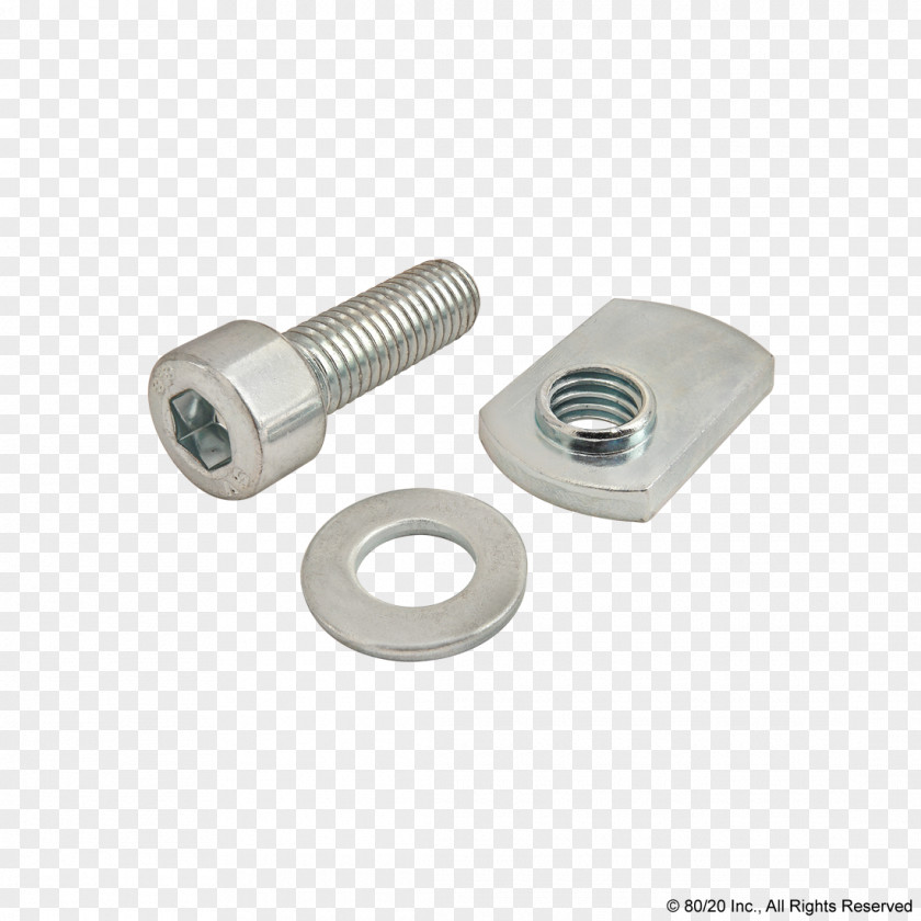 Screw Nut Fastener ISO Metric Thread PNG