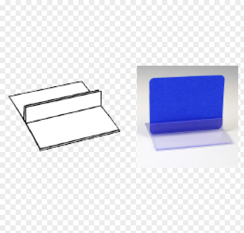 X Display Rack Cobalt Blue Rectangle PNG