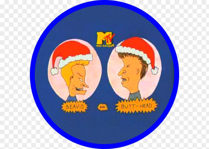 Beavis And Butthead Butt-Head In Virtual Stupidity Christmas PNG