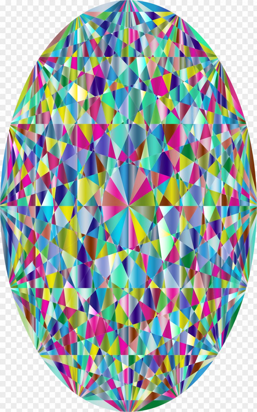 Easter Eggs Kaleidoscope Clip Art PNG