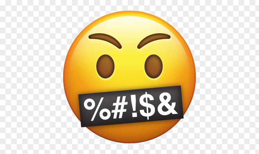 Emoji IPhone Emoticon Profanity PNG