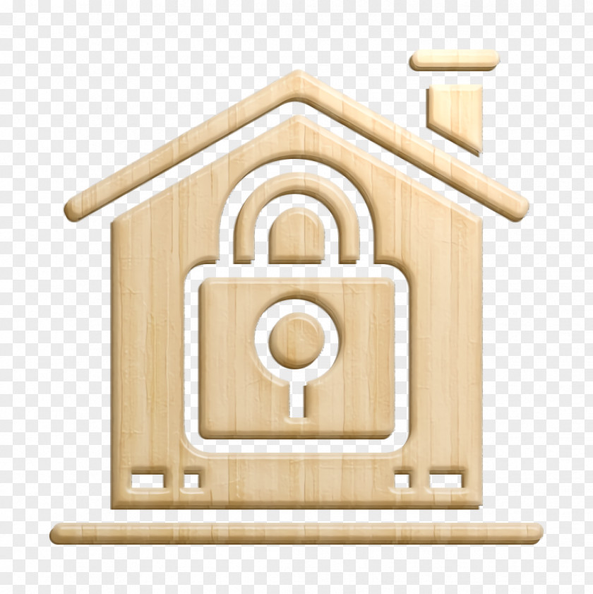 Lock Icon Home Real Estate PNG