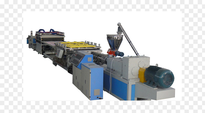 Profile Machine Plastics Extrusion Wood-plastic Composite PNG