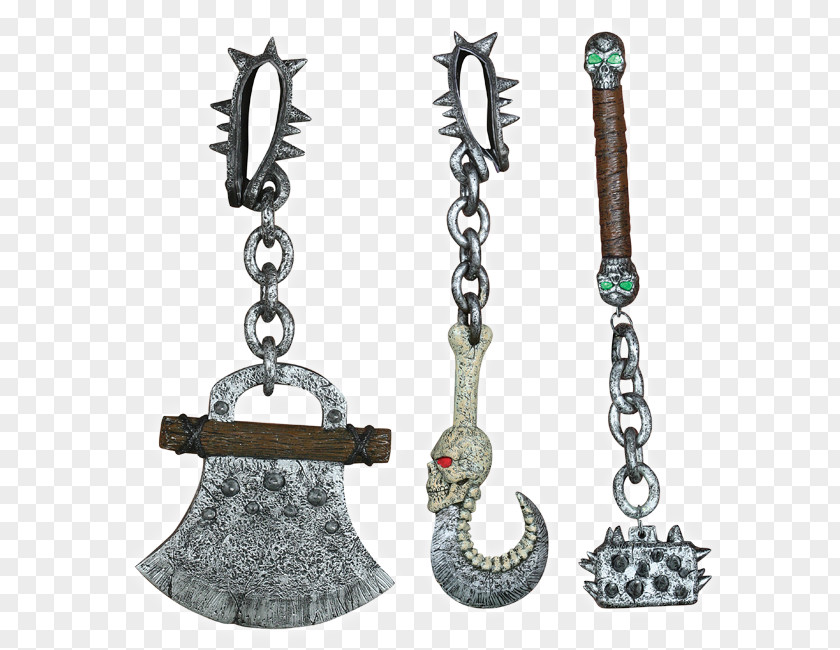 Weapon Chain Earring Jewellery PNG