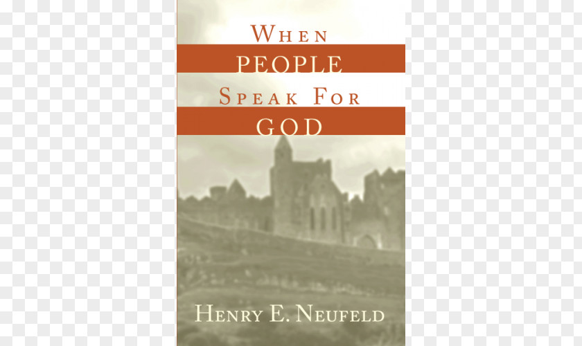 Book When People Speak For God Amazon.com Divine Truth PNG