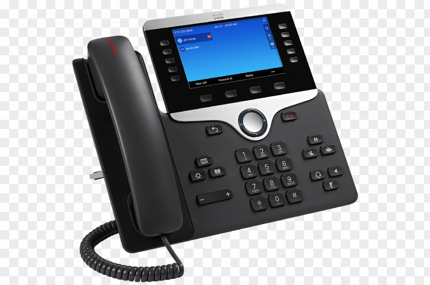 Cisco Call Manager VoIP Phone 8851 Voice Over IP Systems Session Initiation Protocol PNG