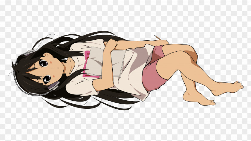 Dakimakura Hobby Express Pillow Taie K-On! PNG K-On!, laying clipart PNG