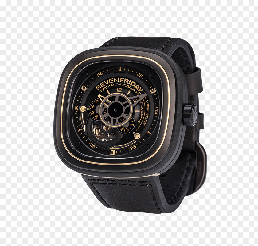 Kenny Omega SevenFriday Automatic Watch Industrial Revolution Strap PNG