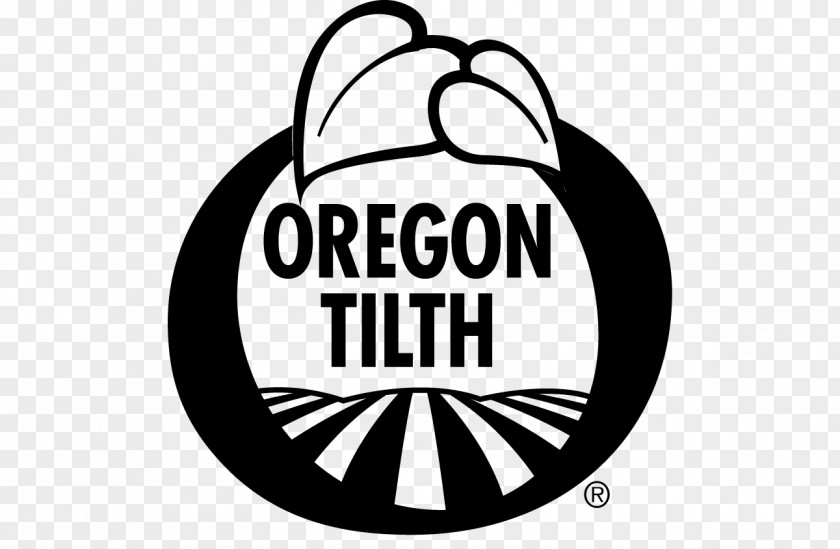 Design Logo Brand Oregon Tilth PNG